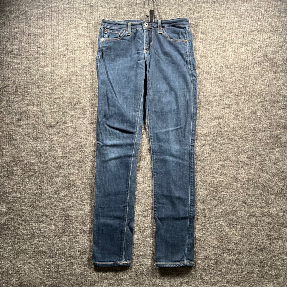AG Adriano Goldschmied Women 26R Dark Wash Blue Skinny Jeans USA Made
